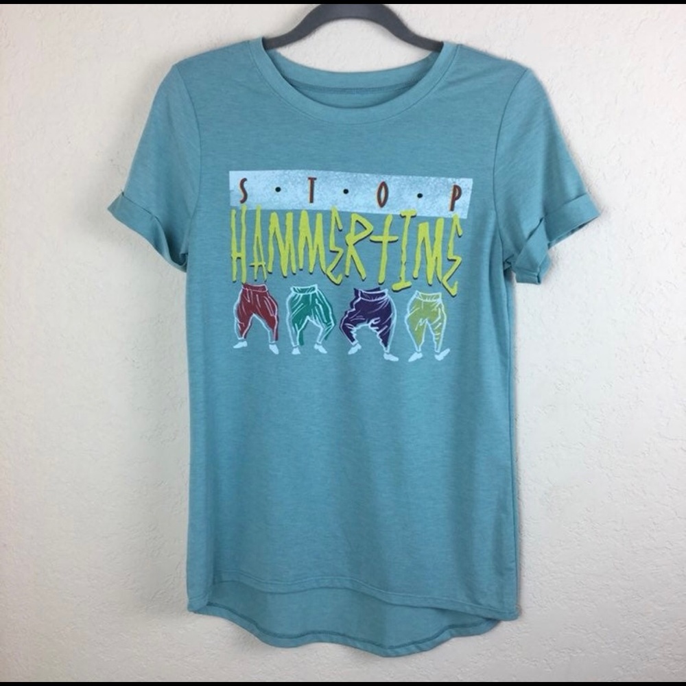 Lyric Culture Stop Hammertime Graphic Tee, Small